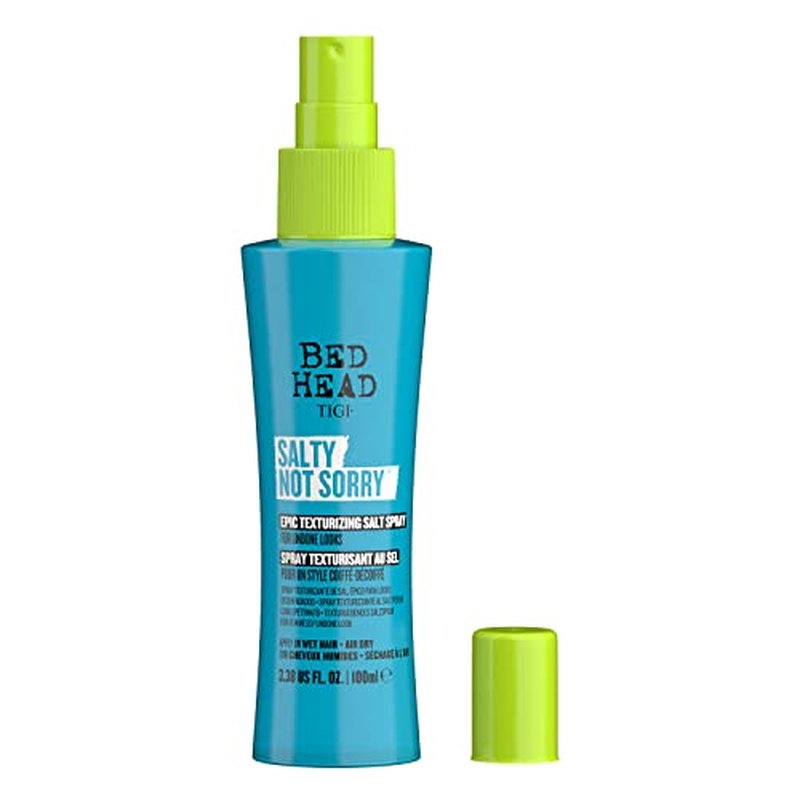 Bed Head by TIGI Salty Not Sorry Texturizing Salt Spray for Natural Undone Hairstyles, 3.38 fl oz