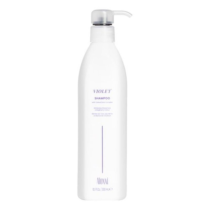 ALOXXI Violet Shampoo - Neutralizes Brassiness & Enhances Luminousity for Blonde/Silver Hair | 10.1 Fl Oz