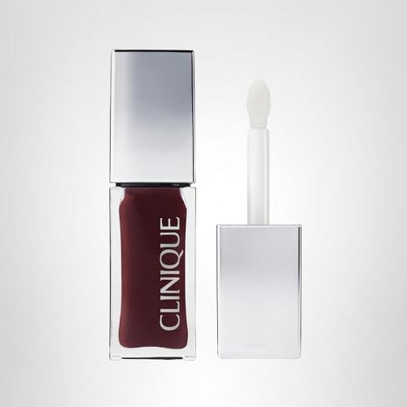 Clinique Pop Lip + Cheek Tinted Oil in Black Honey | Conditions Lips + Gives Cheeks a Natural, Dewy Flush