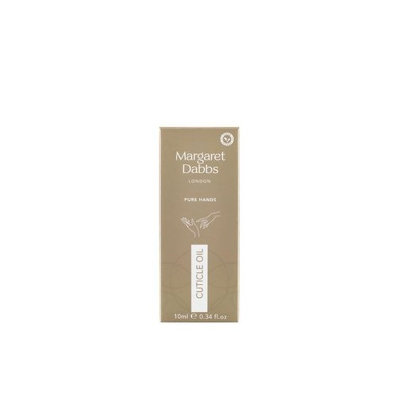 Margaret Dabbs London Pure Cuticle Oil Fast Absorbing Rollerball Oil to Restore Healthy Cuticles with Jojoba Oil and Borage Seed Oil 10ml