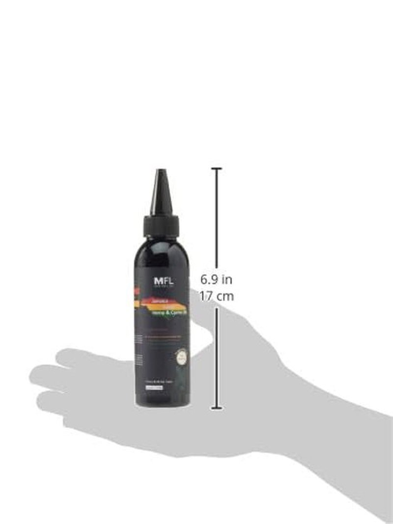 Made For Locs Jamaica Ganja Hemp Locs Oil | Lightweight, Foaming, Conditioning Oil with Tropical Scent - Ideal for Locs & Dreadlocks, 4 oz