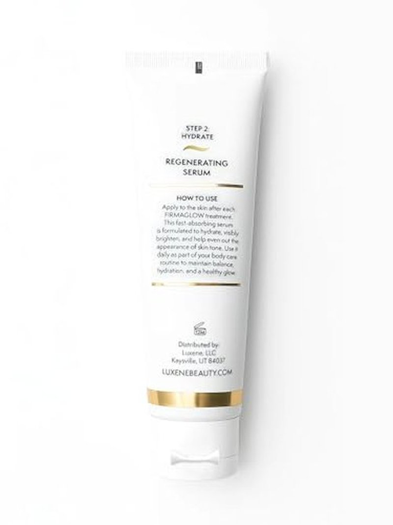 Luxene Beauty FIRMAGLOW Regenerating Serum – Hydrating Anti-Aging Body Serum – Brightening, Firming & Barrier Repair Skincare – Step 2 of 3 – 3.4 oz