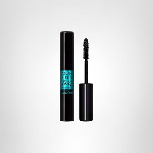 Lancôme Monsieur Big Waterproof Mascara – Instant Volume Mascara with False Lash Effect – Up to 12x More Volume & 24-Hour Wear - Volumizing & Lengthening Mascara - Smudge and Flake Free – Black