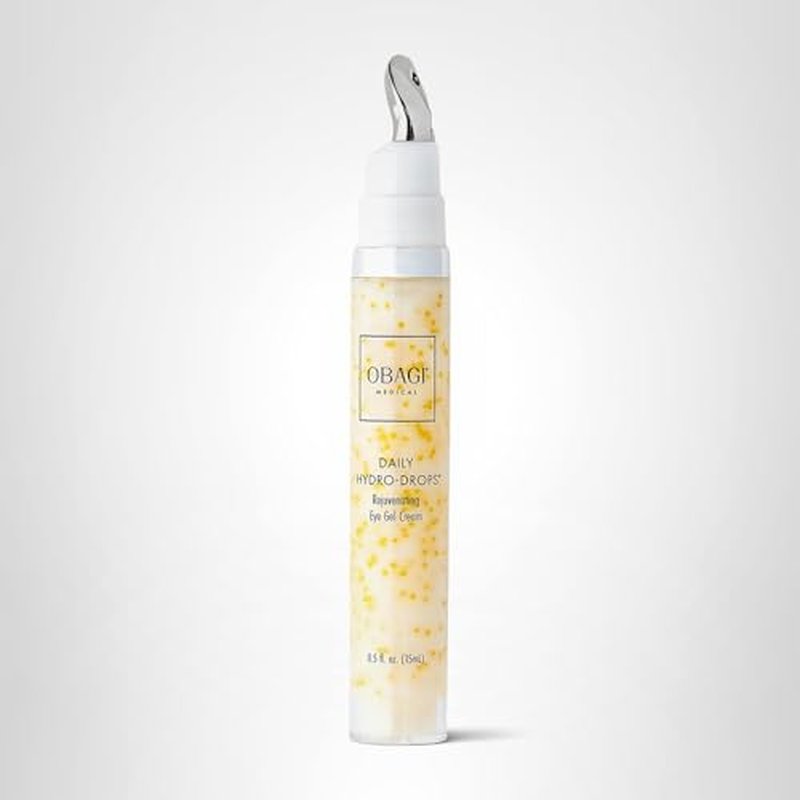 Obagi Daily Hydro-Drops Rejuvenating Eye Gel Cream – Reduces the Appearance of Dark Circles & Instantly Brightens, Smooths, & Depuffs Eyes – 0.5 oz