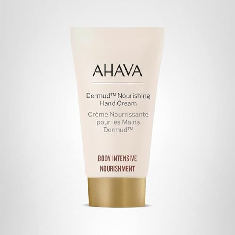 AHAVA Dermud Nourishing Hand Cream - Intensely Hydrates, Soothes, Relieves Dry & Sensitive Hands, 1.35 fl. Oz