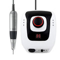 KADS 300-35000RPM Electric Nail Drill Machine Set Low Noise Vibration for Acrylic Nail Drill Gel Art Remover Pedicure Tool Glazing Polisher Polishing Grinder