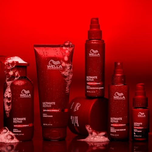 Wella Professionals ULTIMATE REPAIR Night Hair Serum | Protection Against Night Stressors for All Hair Types | 1 Fl Oz - Packaging May Vary