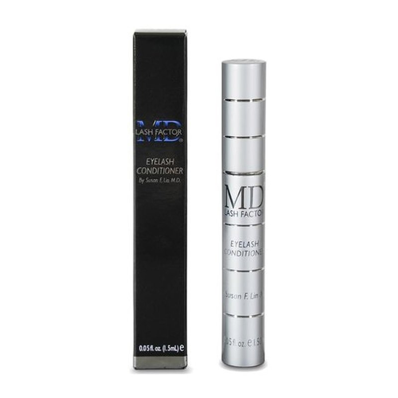MD Lash Factor Eyelash Conditioner Advanced Lash Enhancing Serum for Longer Thicker Fuller Looking Lashes Cruelty-Free for Sensitive Eyes 0.05 fl oz Trial Size