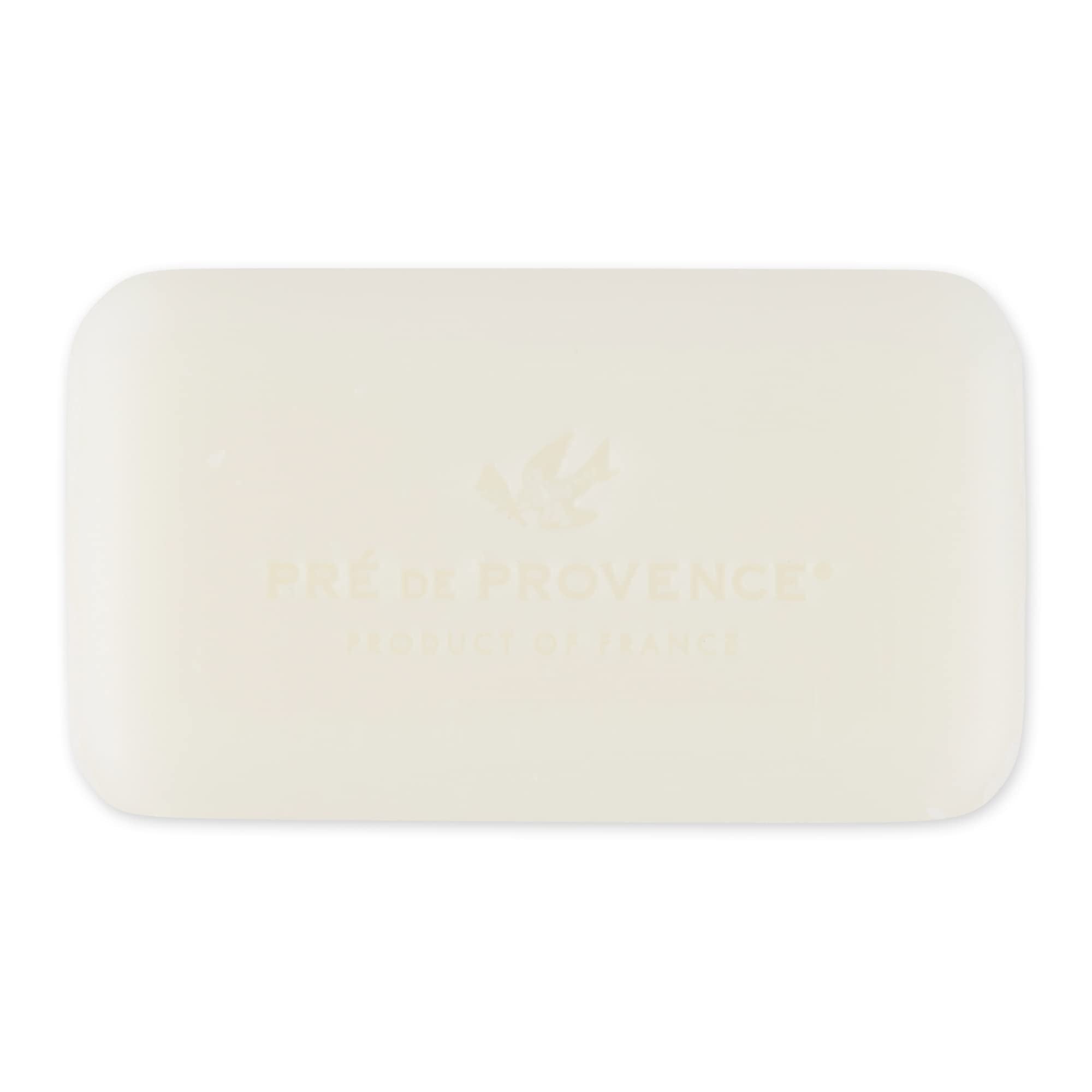 Pre de Provence Wrapped Artisanal Soap Bar, Organic Shea Butter Enriched, Natural French Skincare, Quad Milled for a Rich Smooth Lather, Iris & Peppercorn, 150 Gram