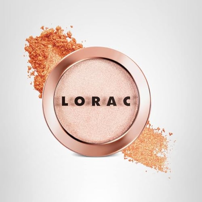 LORAC Light Source Mega Beam Highlighter | Highlighter Makeup Powder | Shimmer Highlighter | Gilded Lily Gold