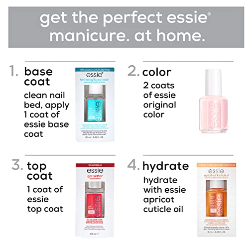essie Nail Polish, Salon-Quality Midtone Nude Nail Polish, Vegan, The Snuggle Is Real, 0.46 fl oz