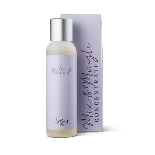 LivBay Mix N Mingle - Lash Extension Cleanser + Lash Wash Foam Shampoo for Eyelash Extensions for Home and Salon Use (Concentrate 120ml)