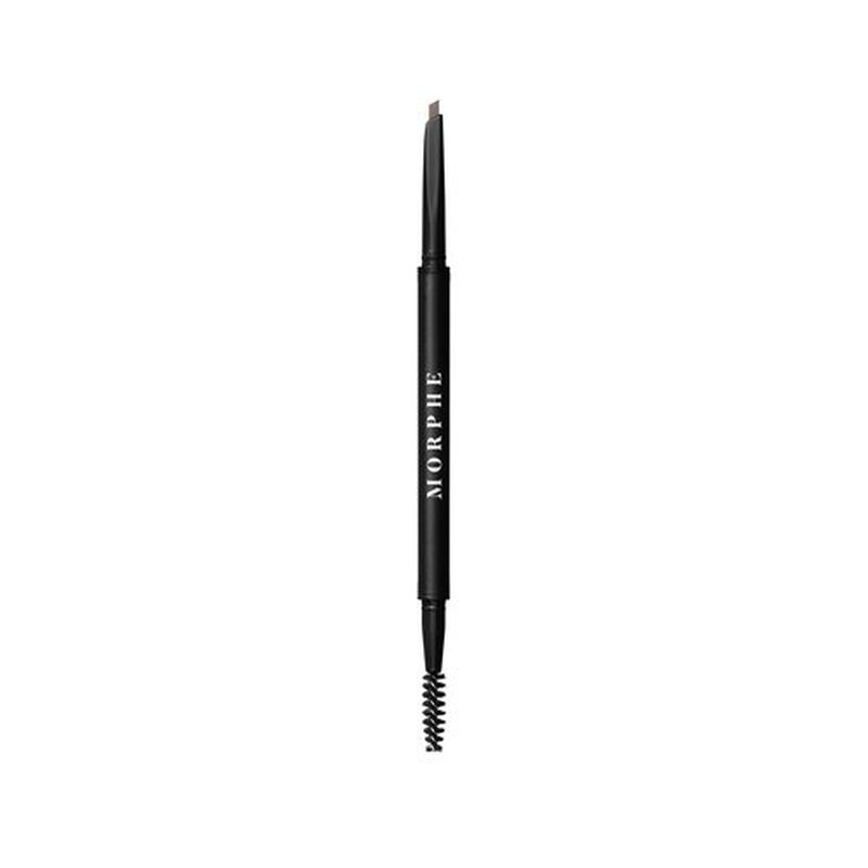 Morphe Definer Dual-Ended Brow Pencil - Precision Slanted Tip for Shaping & Filling - Cold Brew (0.003 oz)