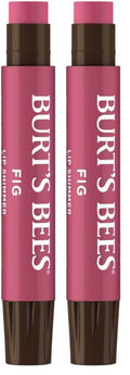 Burt's Bees Lip Balm - Moisturizing Lip Shimmer with Vitamin E & Coconut Oil | 100% Natural, Fig, 0.09 Ounce (Pack of 2)