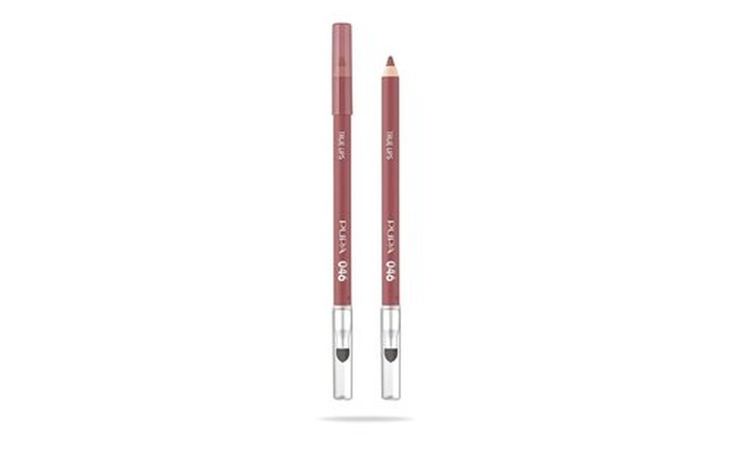 PUPA Milano True Lips Lip Liner - Colour-Intensive & Ultra Pigmented | 046 Vintage Rose