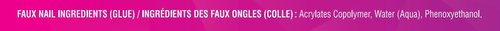 3C4G: Totally Trendy Faux Nail Set - 7 Nail Sets Each w/Unique Colors & Patterns, Adhesive Backs, Three Cheers for Girls, Girls & Tweens Ages 8+