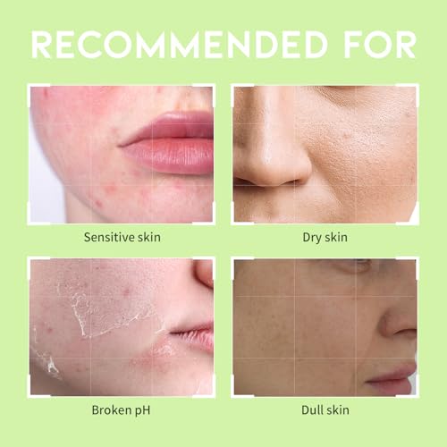 #OOTD Hydrating Facial Cleanser, Gentle Soothing Korean Cleanser Face Wash for Acne-prone Sensitive Skin. Green Plum Low pH Cleansing Gel 200ml 6.76 Fl. Oz.