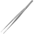 AHIER 12inch Kitchen tweezer Stainless Steel, Long tweezer with Precision Serrated Tips for Cooking Pincette for Sea food, Bar Tweezer
