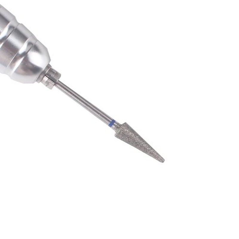 MZCMSL 9pcs Pedicure Cone Barrel Ball Drill Bits for Cracked Skin Callus Removal, 3/32 Shank Pro Diamond Foot Cuticle Bit
