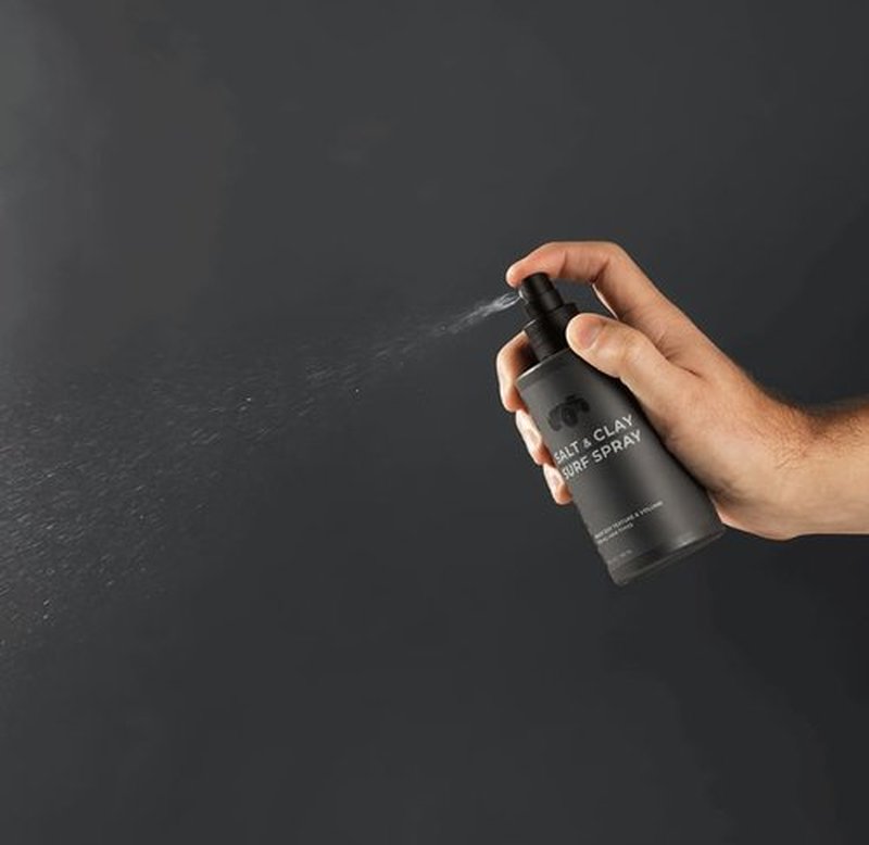 Brightside Salt & Clay Surf Spray - Instant Volume & Texture for Thicker Hair - 3oz Travel Size, Alcohol-Free