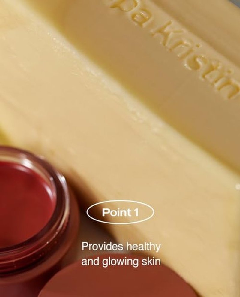 HAPA KRISTIN Gleam Glow Lip and Cheek Tint, Hydrating Korean Cream Blush with Long-Lasting Wear, Buildable with Radiant Finish, Plum Red 102, 0.15 oz