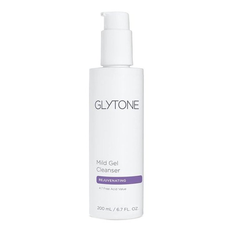Glytone Mild Gel Cleanser - Exfoliating Face Wash for Normal/Combination Skin - 4.7% Glycolic Acid - 6.7 fl. oz.