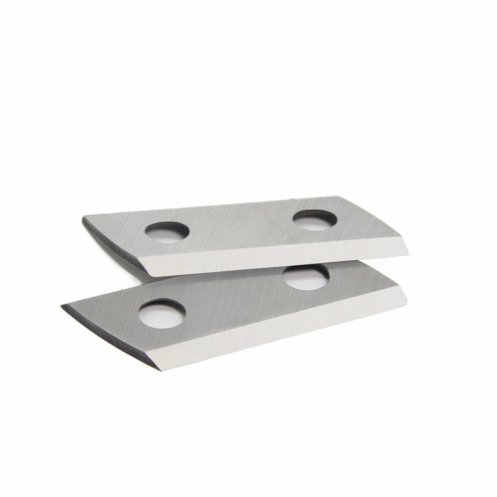 TASP 2PCs Wood Chipper Blades with Screws Garden Shredder Cutting Knives