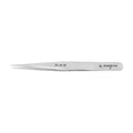 Excelta Pointed Tweezers, Ultra-Fine Precision for Hair Removal, Stainless Steel Tweezers for Ingrown Hairs and Splinters, Anti-Magnetic, Non-Rusting, Durable, Ideal for Eyebrow Shaping and Grooming