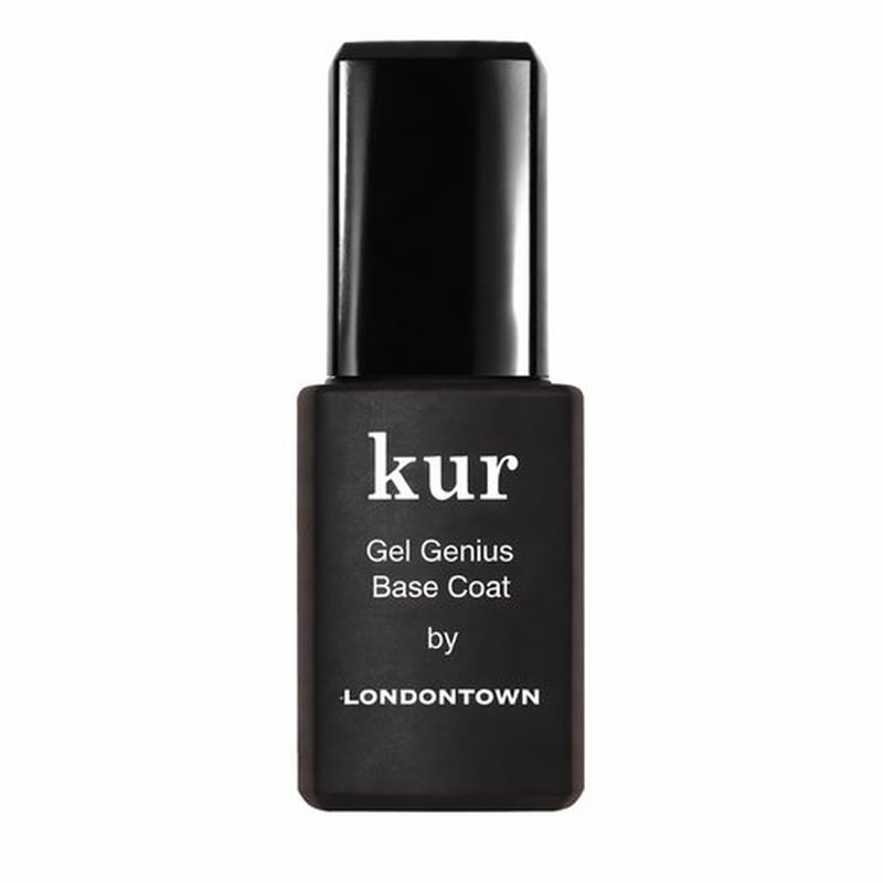 LONDONTOWN Gel Genius Top Coat & Base Coat Set - High Shine, Chip Resistant, Quick Dry | 0.4 Fl Oz Each