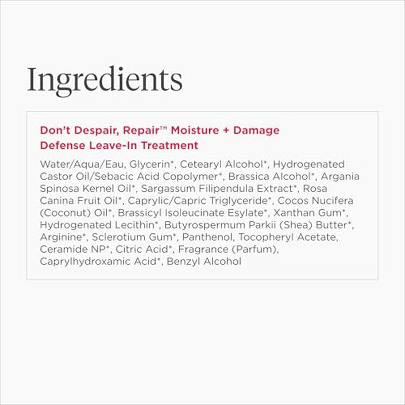 Briogeo Don't Despair, Repair! Moisture + Damage Defense Leave-In Treatment, Seals Split Ends and Repairs Dry, Damaged Hair, Protect Against Future Damage, Vegan, Cruelty-Free, 4 fl oz