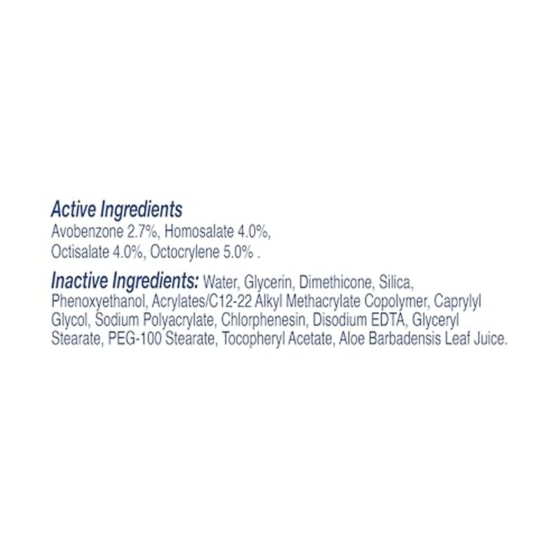 Banana Boat Sheer Sensitive Face Sunscreen Lotion SPF 50, 3 Fl Oz - Travel Size Sunscreen for Face
