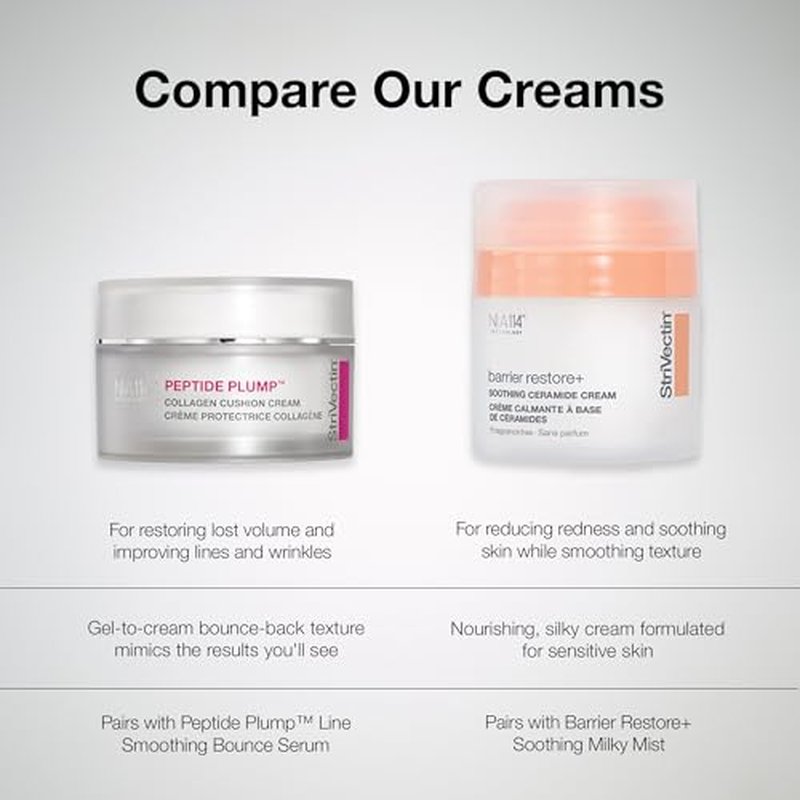 StriVectin Barrier Restore + Soothing Ceramide Cream with Ceramides + Niacinamide, Hydrating & Soothing, Fragrance‑Free, Turmeric, Face & Neck Moisturizer