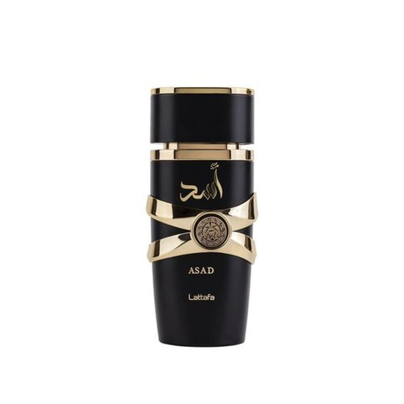 Lattafa Perfumes Asad Eau de Parfum Spray - Unisex Fragrance, 3.4 Ounce | Long-Lasting Scent
