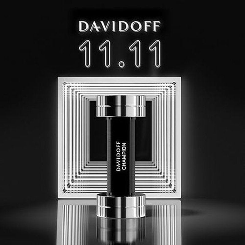 Davidoff Champion Eau de Toilette | Woody Men's Cologne with Bergamot & Clary Sage – Long-Lasting Fragrance