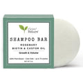 /liv/ Nature Shampoo Bar | Growth and Volume for Thin Hair | Rosemary, Biotin, Castor Oil | Travel Essentials | Handmade in USA 1-pk
