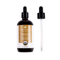 Trust Your Gut Organic Golden Castor Oil, 100% Pure Cold-Pressed Hexane-Free Extra Virgin Oil for Colon Cleansing, Gut Wellness, Skin Care, Healthy Nails & Hair Growth - 4 oz