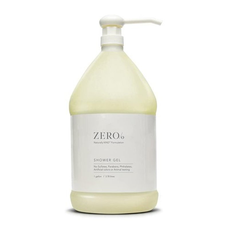Gilchrist & Soames Zero% Unisex Shower Gel and Body Wash - 1 Gallon - Light and fresh, Gently Cleansing, Zero Parabens, Sulfates, and Phthalates