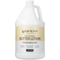 Ginger Lily Farms Club & Fitness Soothing Butter Lotion for Dry Skin, 100% Vegan & Cruelty-Free, Fragrance Free, 1 Gallon (128 fl oz) Refill