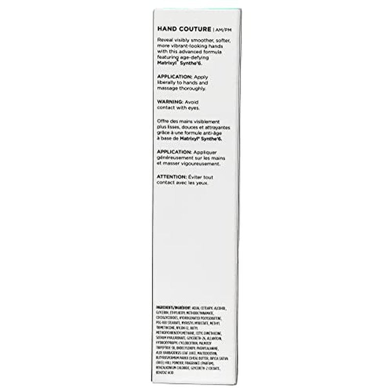 Aloette Anti-Aging Hand Cream, Hand Couture - Smoothing & Firming Hand Creme for Lines & Wrinkles -Soothing Aloe Vera Hydrates & Moisturizes for Mature & Dry Skin