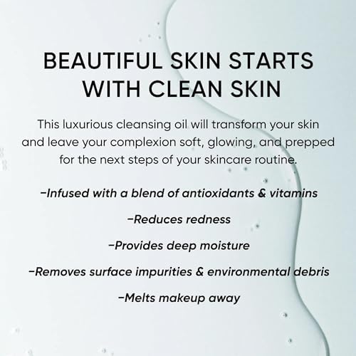Trish McEvoy Calming Cleansing Oil - Instant Solutions for Radiant Skin | 6.7 Fl Oz
