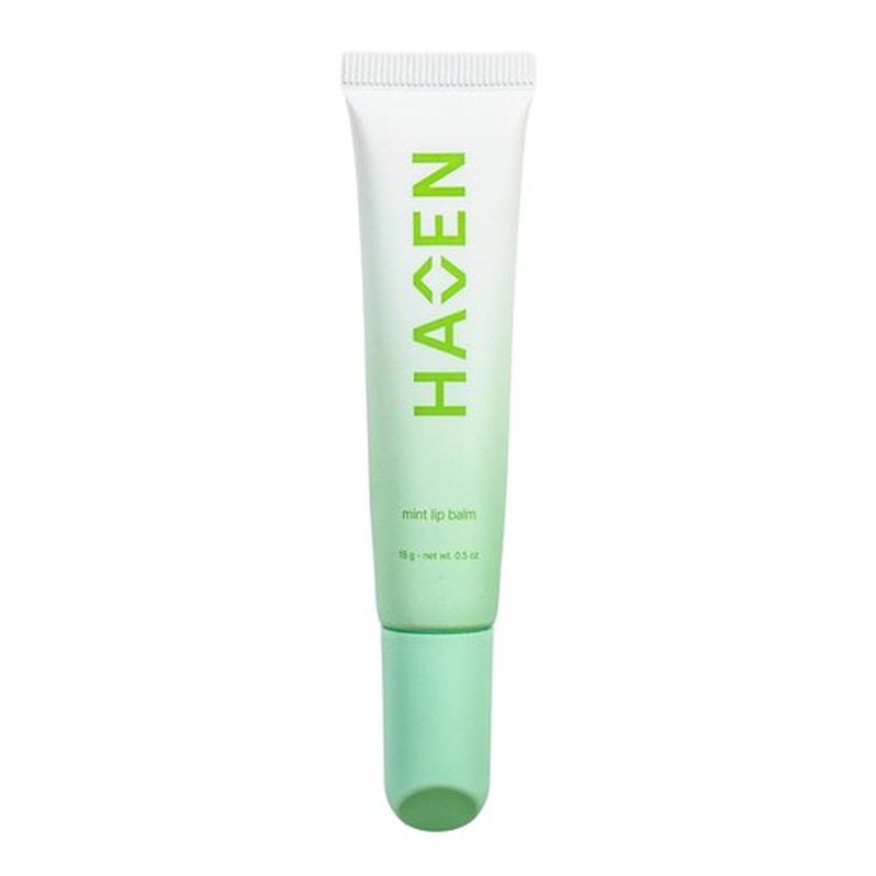 Mint Lip Balm - Refreshing & Hydrating | Organic Beeswax, Coconut Oil & Peppermint Oil | Paraben-Free Moisturizer for Dry Lips
