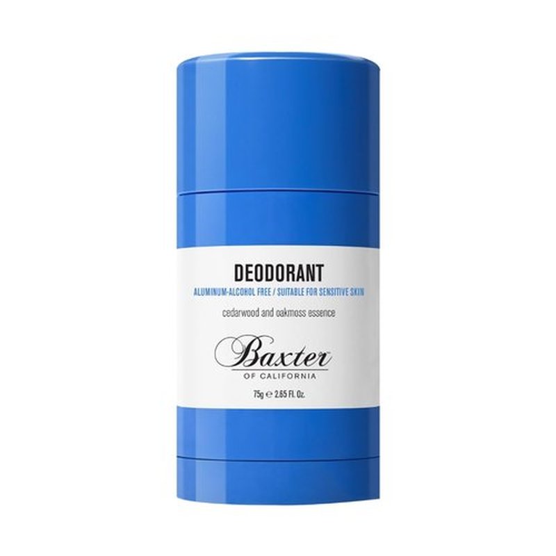 Baxter of California Deodorant - Aluminum & Alcohol-Free Clear Stick with Cedarwood & Oakmoss, 2.65 Oz