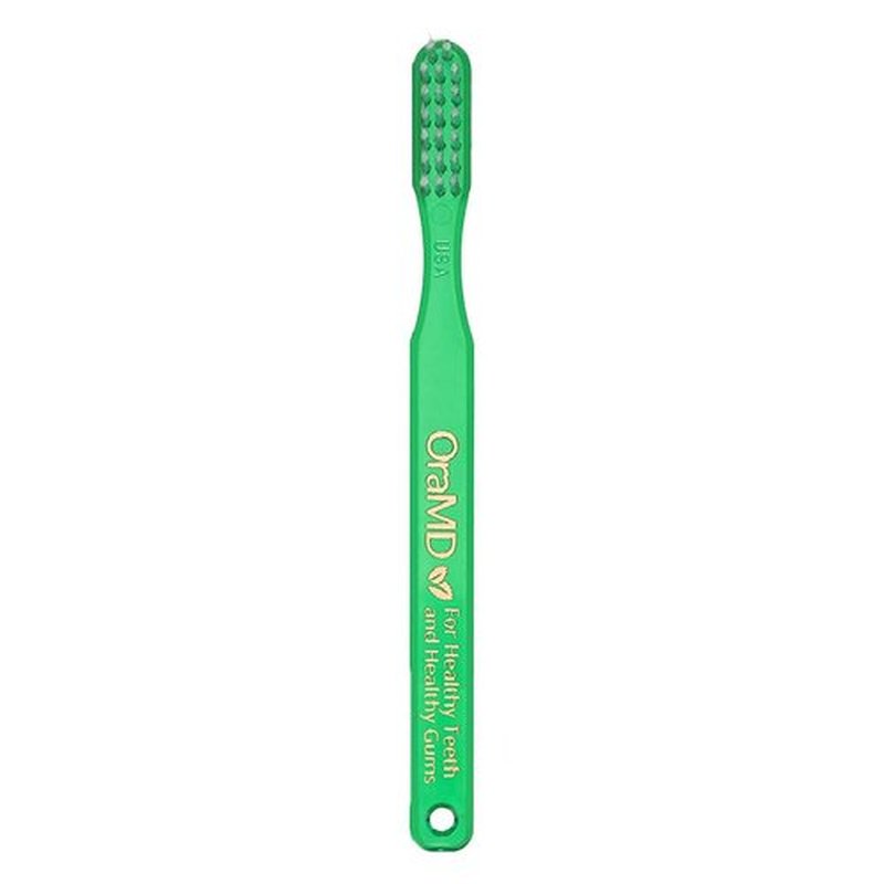 OraMD Soft Bristles Toothbrush - Gentle Care for Sensitive Teeth & Gums - Pack of 6 Manual Toothbrushes