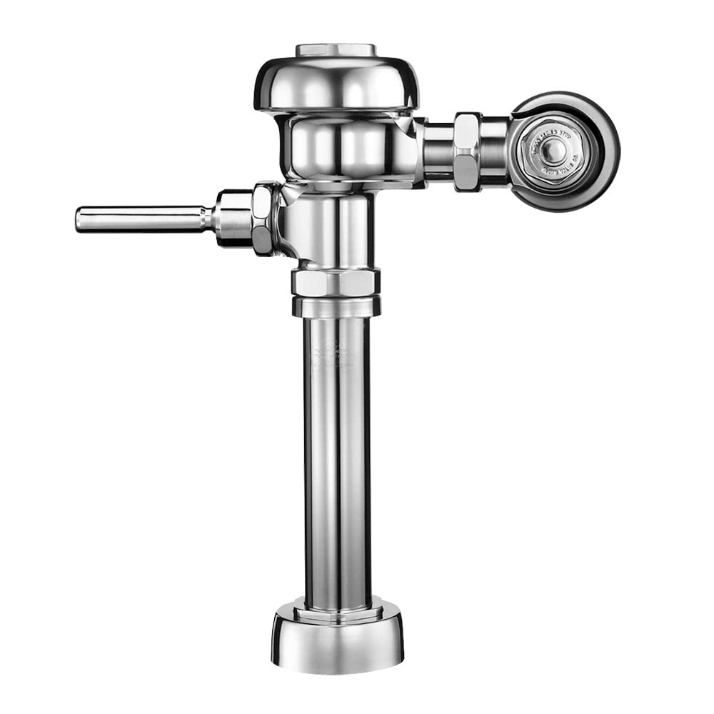 Sloan Regal 111 Exposed Manual Water Closet Flushometer, 1.28 GPF Manual Flush Valve - Single Flush, Fixture Connection Top Spud, Diaphragm Valve, Polished Chrome Finish, 3080050
