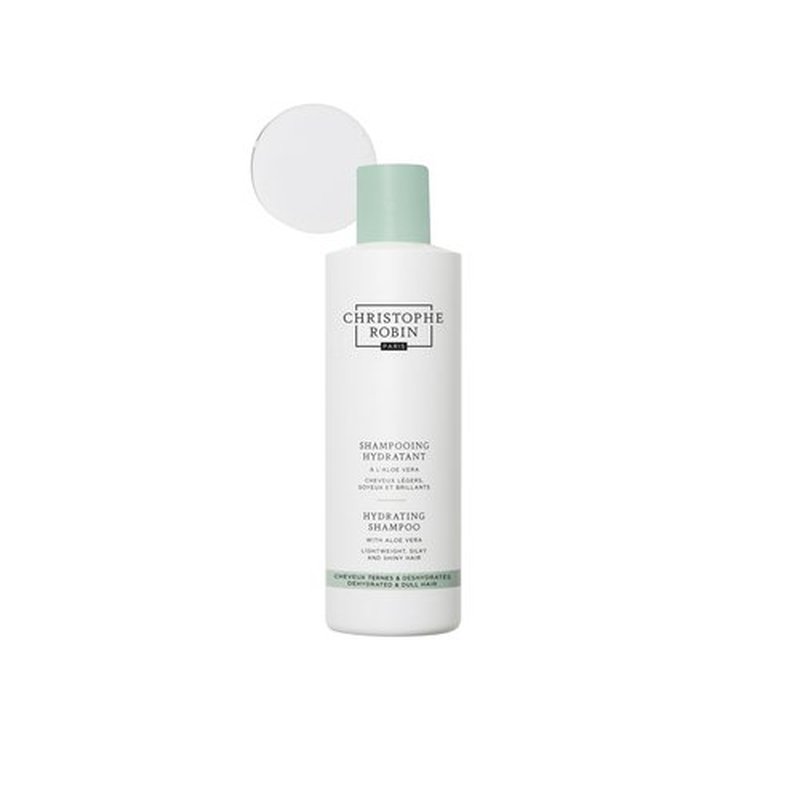Christophe Robin Hydrating Shampoo - Lightweight Aloe Vera Formula for Dry, Dull Hair | 8.4 fl. oz
