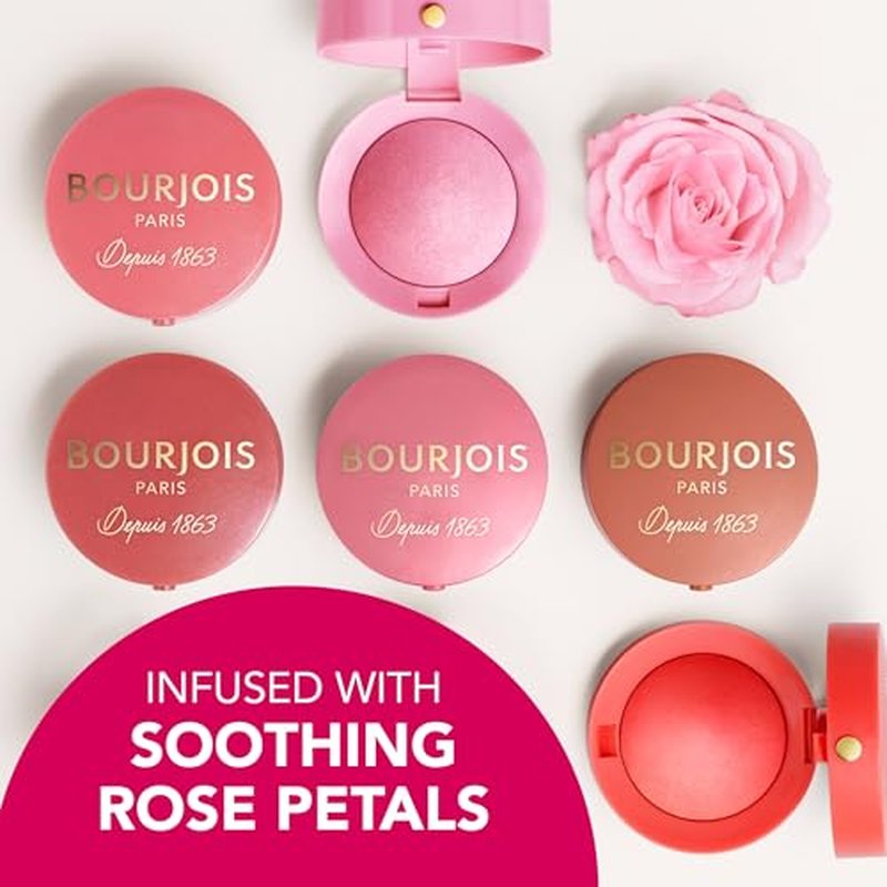 Bourjois Blush for Women, No. 34 Rose d'or, 0.08 Ounce