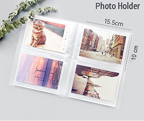 Nail Art Sticker Storage Book 2 Pack(160 Slots), Plastic Sticker Organizer Nail Decals Holder Collecting Album for Sticker Displaying