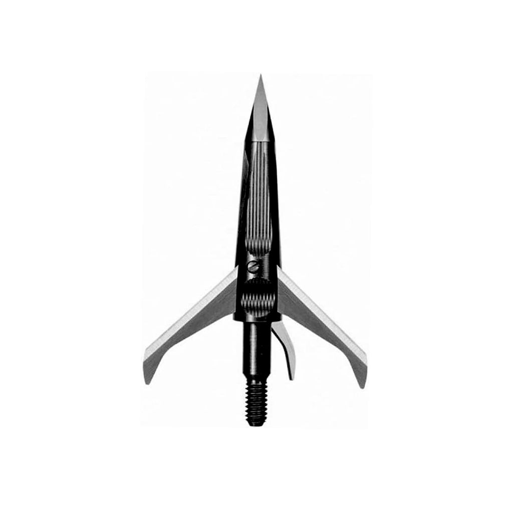 NEW Archery Products Spitfire 3-Blade Durable Precise Front-Deploying Archery Bowhunting Mechanical Broadhead, 125 Grain, 4 Pack