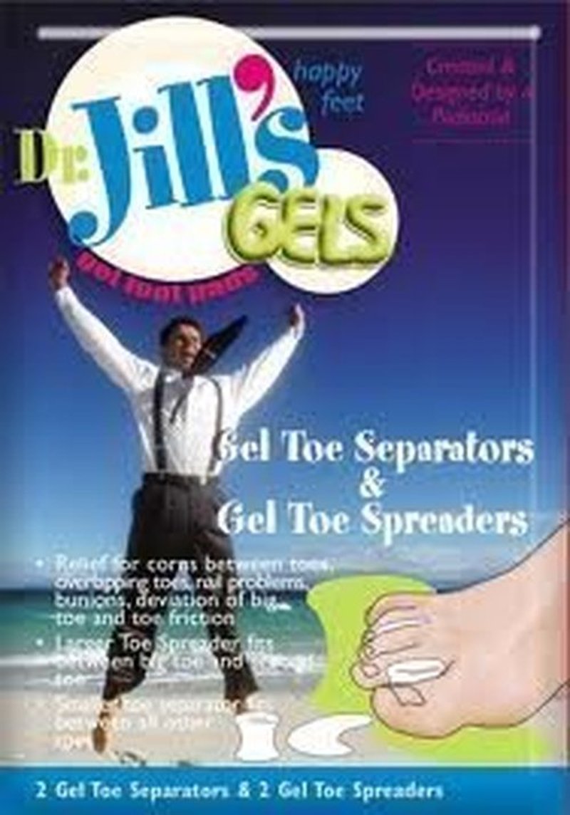 Dr. Jill's Gel Toe Separators & Spreaders by Dr. Jill's Foot Pads