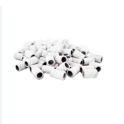 Medicool White Sanding Band (100/box) for Manicure and Pedicure Nail Drill | SBMW.100